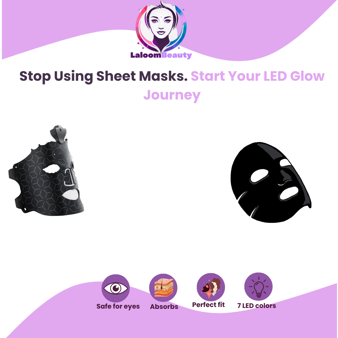 LaloomBeauty - LED Facial mask